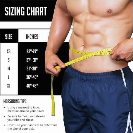 X-Large, Black - Premium Quick-Lock Weight Lifting Belt