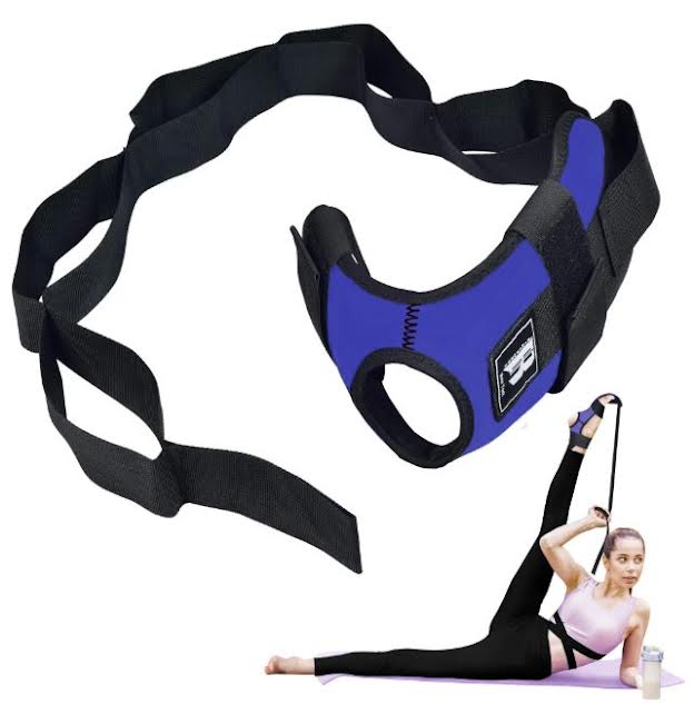RIMSPORTS Black Foot and Calf Stretcher Strap - Ideal Foot Stretcher