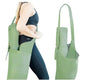 Rimsports Green Yoga Mat Bag - Shoulder Carrier with Storage Pockets