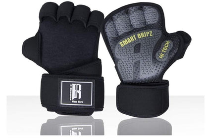 Rimsports Weight Lifting Gloves Adjustable Wrist Wraps for Gym Workout, Size M
