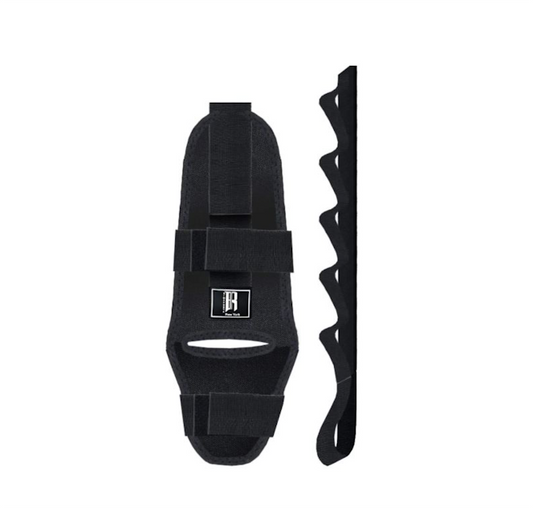 RIMSPORTS Black Foot and Calf Stretcher Strap - Ideal Foot Stretcher