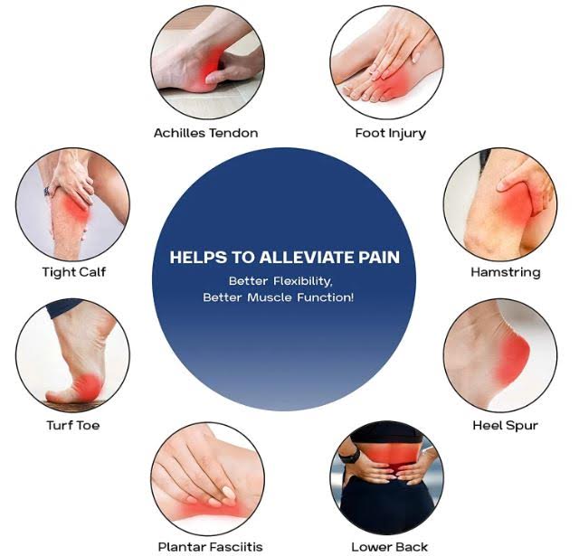 BLUE Foot Stretcher and Calf Stretcher Stretcher Strap - Ideal Streatching Tool